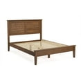 thumbnail image 6 of Grain Wood Furniture Greenport Solid Wood Platform Bed, Queen Size, Brushed Walnut, 6 of 7