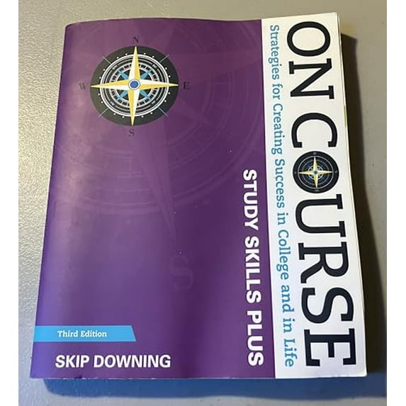 Pre-Owned On Course Study Skills Plus Edition, 9781305397484, 1305397487, Paperback, 3 edition