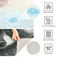 thumbnail image 6 of 2 Piece Soft Bathroom Rug Set An Adorable Raccoon Bath Mat and U-Shaped Toilet Contour Rug (16"x24"+20"x24"), 6 of 9