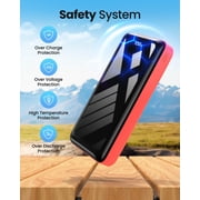 morfec Portable Charger 50000mAh Power Bank, 22.5W Fast Charging External Battery Pack, Portable Phone Charger for iPhone Samsung, Camping