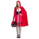 thumbnail image 3 of Sunloudy Disfraces de Cosplay de Halloween para Mujer, Vestido de Color de Contraste + Capa con Capucha de Color Sólido Sunloudy moda, 3 of 9
