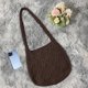 thumbnail image 5 of Bolsa Bolsos de hombro de punto para mujer Bolso de compras tejido de gran capacidad (café) Tmvgtek Para estrenar, 5 of 6