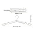 Cagnkofi Travel Hangers Foldable Lightweight Portable Folding Hangers