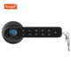 thumbnail image 1 of Perilla de bloqueo de puerta Manija de huella digital compatible con Bluetooth (con Tuya) Negro FLhrweasw Nuevo, 1 of 9