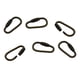 thumbnail image 5 of Wosthever Paquete de 24 ganchos de llavero con mosquetón de bloqueo de anillo en D, mosquetones de escalada, Clips, soporte para regalos, deportes al aire Artesanía Bronce, 5 of 6