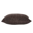 thumbnail image 4 of Better Trends Enrich Decorative & Throw Pillow, 100% Polyester, 50" x 60" Throw & 18" x 18" Pillow, Chocolate, 4 of 7