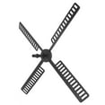 thumbnail image 4 of 1 Set Wind Mill Accessories Garden Windmill Blades Plastic Wind Mill Leaf Wind Mill Part, 4 of 8