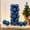 #1 Blue - 24Pcs, variant on Dmlowu Christmas Tree Decorations, Shatterproof Plastic Christmas Balls with Hanging Strings, Lightweight Christmas Decorations for Xmas Tree Holiday Party, 24Pcs