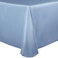 thumbnail image 1 of Ultimate Textile Bridal Satin 108 x 156-Inch Oval Tablecloth, 1 of 4