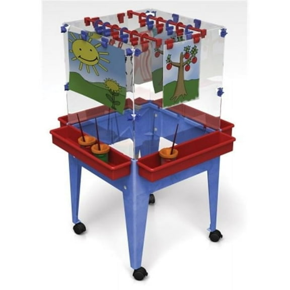 Manta Ray S13824 Youth 4 Station Space Saver Easel