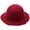Wine Red, variant on CoCopeaunts Fisherman Hat Women Winter Versatile Solid Color Chunky Cable Knit Basin Hat Folding Fashion Soft Warm Bucket Hats