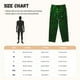 thumbnail image 3 of Balery Green Sparkling Pantalones de pijama para mujer, pijamas ultraligeros, pantalones de estar por casa-Large, 3 of 6