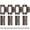Red Bronze, variant on 8 Pcs Non-Mortise Door Hinges, 2 x 0.9 Inch Bifold Butt Cabinet Hinges Smooth Sliding Bearing Hinge with Screws for Windows, Furniture, Kitchen Cabinets etc (White Nickel
