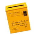 thumbnail image 4 of GUOOL Drop Box Large Capacity Decorative Newspaper Holder Box for Yard Gate Garden yellow, 4 of 9