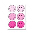 thumbnail image 3 of Póster de cebra y leopardo rosa a la moda, obra de arte minimalista para pared, pintura en lienzo moderna, imágenes impresas de amor, decoración del hogar para habitación de niños y guardería, 3 of 5