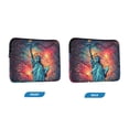 thumbnail image 7 of FORMRS 13-13.3 inch Laptop Sleeve Case Soft Carrying Quilted Computer Bag Cover, American Fireworks Pattern, 7 of 7