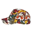 thumbnail image 5 of Haiem Retro Floral Butterfly Baseball Cap Dad Hat Cotton Soft Adjustable Fashion Hats for Men Women Unisex Style Headwear, 5 of 9