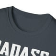 thumbnail image 3 of Badass Dad, Gildan Unisex Softstyle T-Shirt, Bonus Dad Graphic Shirt, S-3XL, 3 of 3