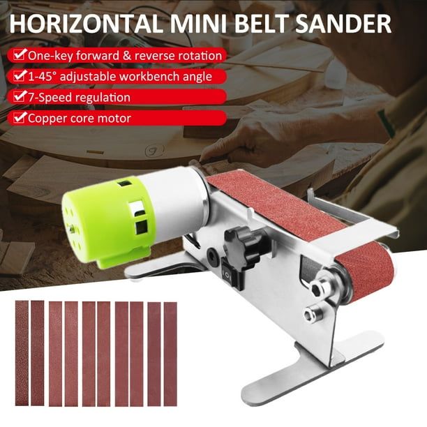 Mini belt sander deals grinder