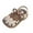 White, variant on Fozruso Girls Sandals For Toddlers 1 4 Years Breathable Lightweight Casual Outdoor Summer Shoes For Everyday Wear,Sizes 5 Toddlers 6-9 Months(Brown)