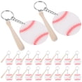 thumbnail image 3 of Raindrops  18 Pcs Backpack Baseball Keychain Acrylic Blank Softball Stick Pendant Miss, 3 of 8