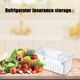 thumbnail image 4 of Airtight Refrigerator Storage Containers for Meat Fish, BPA-Free Plastic Bins with Drainage Design, Durable Kitchen Organizer for Fresh Produce, Stackable Pantry Solution, 4 of 6