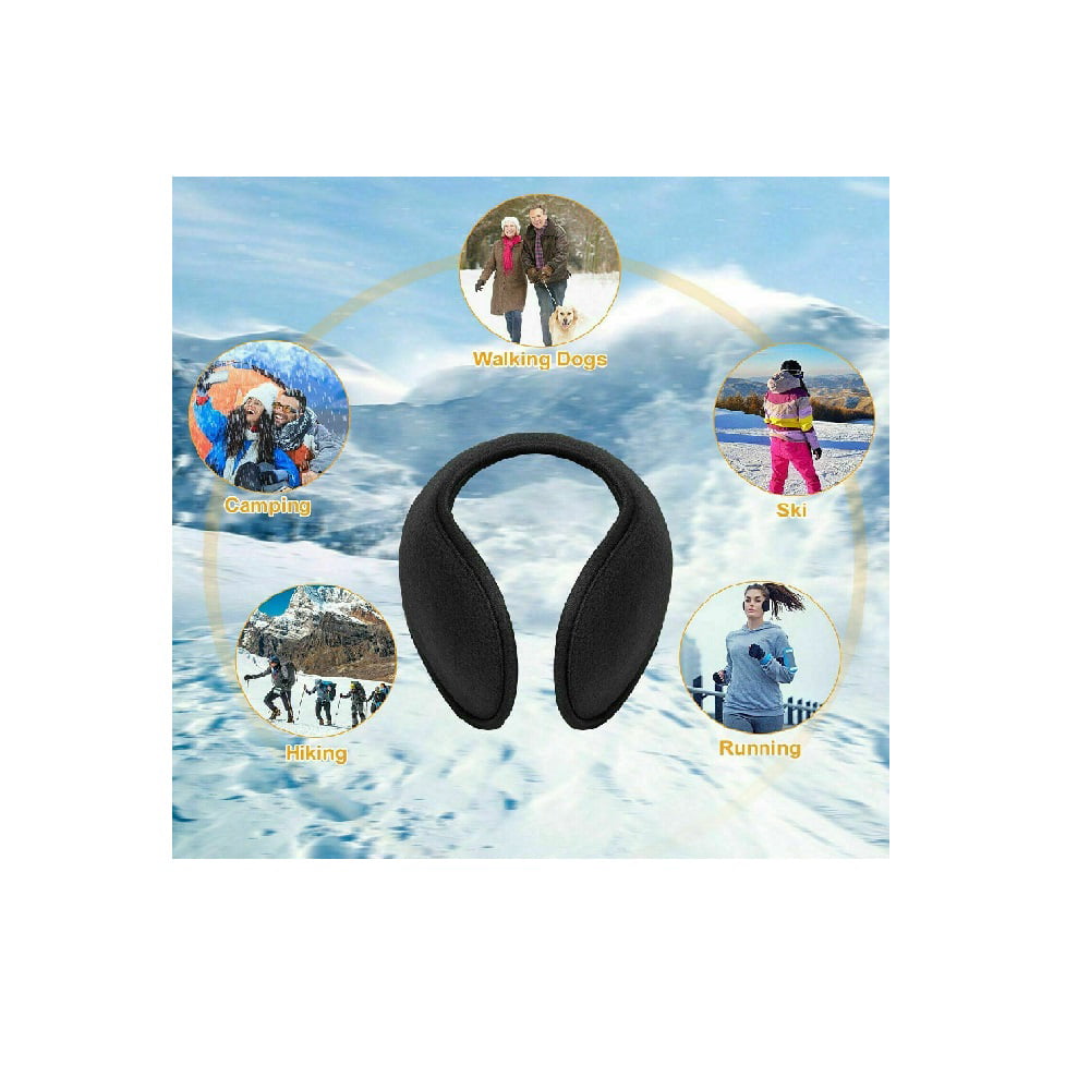 Details about   3 x Ear Muffs Winter Men Women Ear warmers Fleece Earwarmer Behind the Head Band 