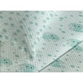 thumbnail image 4 of Ambesonne Animal Quilted Bedspread Set 3 Pcs, Characters Daisy, King Size, Mint Green and Baby Blue, 4 of 5