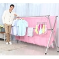 thumbnail image 6 of FreeLung 59inch Clothes Drying Rack for Laundry Free Installed Folding Hanger Rack Stainless Steel, 6 of 7
