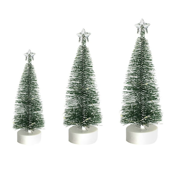 EDHITNR Clearance Christmas Decoration Christmas Tree Lights, Home Decorations, Luminous Cedar LED Black and Friday Deals 90% off