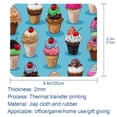 thumbnail image 5 of Ice Cream Non-Slip Rubber Bottom Printed Gaming Mouse Pad Mouse Mat - Square 8.3x9.8 Inch, Suitable for Office and Gaming., 5 of 6