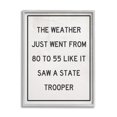 thumbnail image 4 of Stupell Industries Comical Weather Went 80 to 55 Police Analogy,24 x 30, Design by Daphne Polselli, 4 of 5