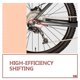 thumbnail image 2 of Bike Chain Replacement Mountain Bike Chain for Durable Variable Velocity, 2 of 5