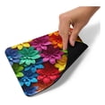 thumbnail image 3 of SVART Mouse Pad diseño de Flores Colores arcoiris MD4, 22*18 cm, 3 of 5