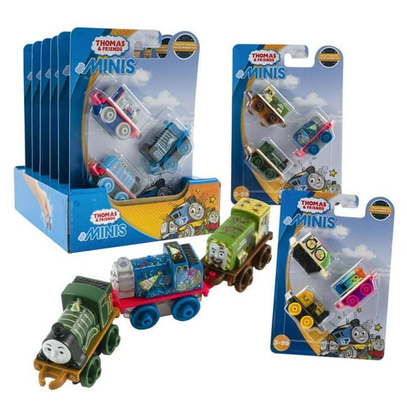 Coffret de 3 locomotives jouets Minis Thomas et ses amis de collection