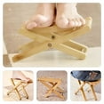 thumbnail image 5 of Masteelf Foldable Camping Stool Sturdy Guitar Stool 27.5x14cm, 5 of 8