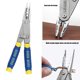thumbnail image 2 of Heat Treated Carbon Steel Switchable Jaw Pliers Wire Stripping Function For 0.5-6mm² Cables Mechanics Maintenance Work, 2 of 4