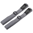 thumbnail image 1 of Unique Bargains 2m Adjustable with Quick Release Buckle Luggage Straps, Gray 2 Pack, 1 of 5