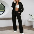 thumbnail image 2 of Women'S 2 Piece Sets - Long Sleeve Sweatshirt With Sweatpants Matching Lounge Sets for Women Leisure Wear Sets for Women, 2 of 4