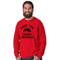 thumbnail image 5 of Save The Chubby Unicorns Fantasy Long Sleeve TShirt Men Women Brisco Brands X, 5 of 6