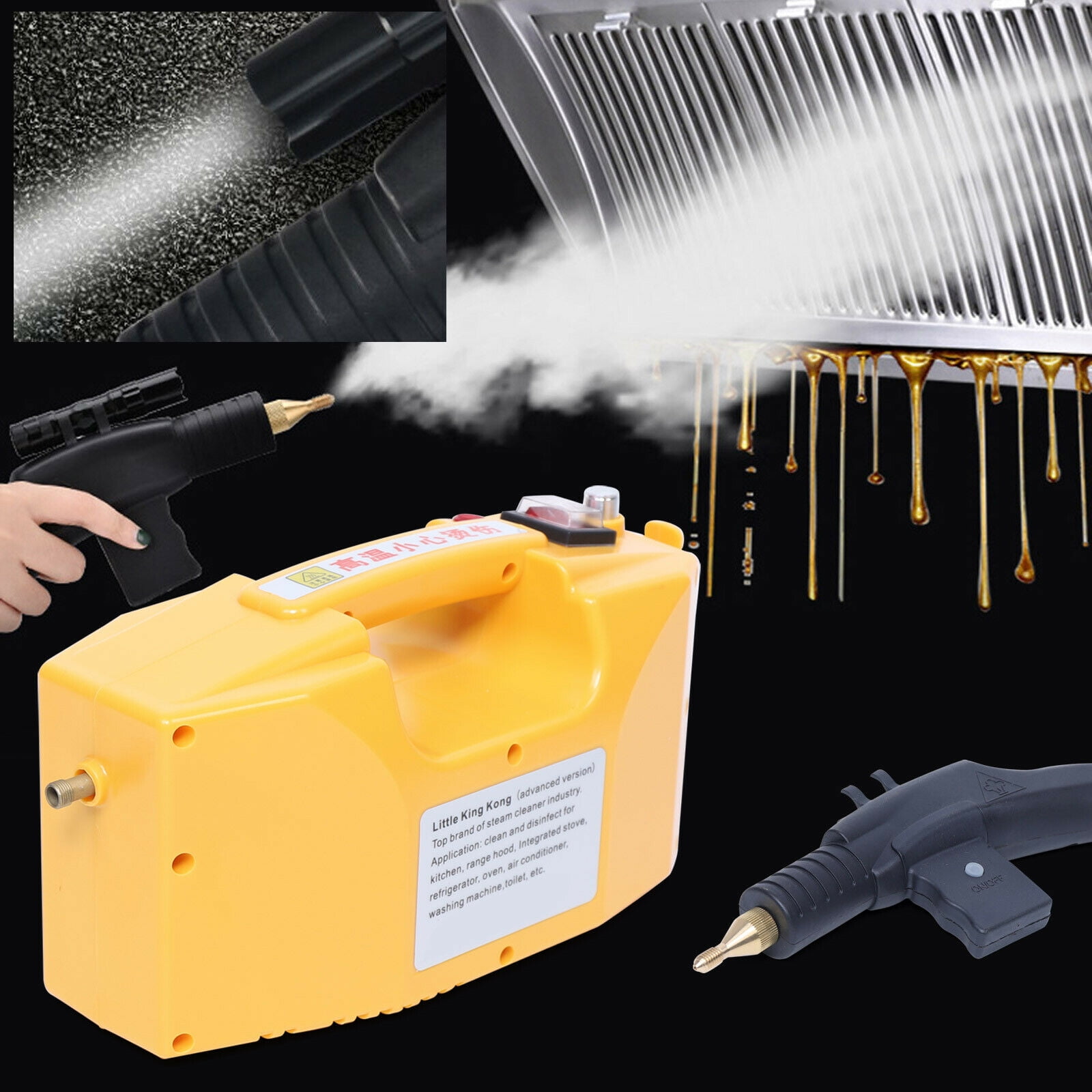 Multi Steam Cleaner High Pressure Steam Cleaner Handheld Steamer for