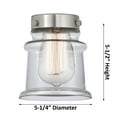 thumbnail image 3 of Innovations Lighting 206 Small Canton Small Canton 7" Wide Mini Pendant - MultiColor, 3 of 3