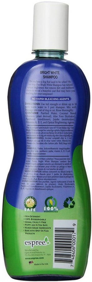 espree whitening shampoo