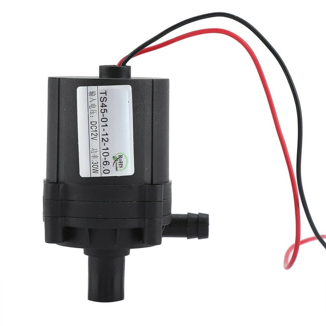 Domqga 24 / 12V Water Adjustable Circulation DC Pump Brushless Motor DC Pump Wire, DC Pump, Circulation DC Pump