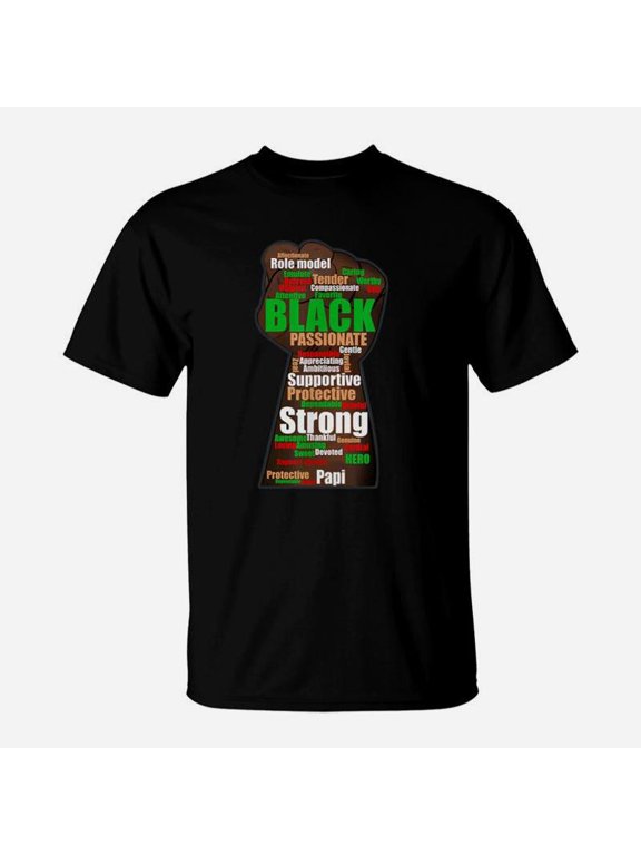 Black Papi African American Proud Black History Month TShirt