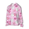 thumbnail image 2 of Fotbe Sunflower Rabbit Men's Women's UPF 50+ Sun Protection Jacket Hooded Cooling Shirt with Pockets Hiking Outdoor Performance-Medium, 2 of 9