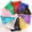 100PCS, variant on 100 Pieces Moon Star Organza Bags, Mixed Color 4x6IN(10X15CM) Satin Drawstring Organza Pouch Wedding Party Favor Gift Bag Jewelry Watch Bags