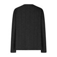 thumbnail image 5 of 2025 New Fashion Plus Size 2024 European And American Fall And Winter New Long-sleeved Knitted Fashion Solid Color T-shirt For Women Long-sleeved V-neck Top/Shirt, 5 of 6