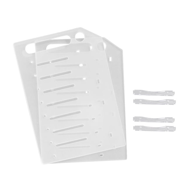 Transparent Acrylic DIY Hard Disk Rack for Storage Use with Great Heat Dissipation 3 5inch 8 Layer