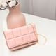 thumbnail image 4 of Bolsa de almohada de celosía prensada, bolsa femenina de acrílico, bolsa cuadrada pequeña portátil para mujer, 4 of 5